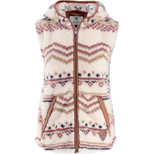 Legendary Whitetails Womens Fuzzy Hide Fleece Vest(Country Comfort)