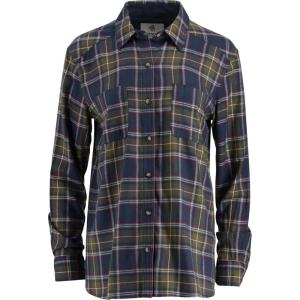 Legendary Whitetails Womens Legendary Comfort Fit Flannel Shirt(Vintage Cottage Plaid)