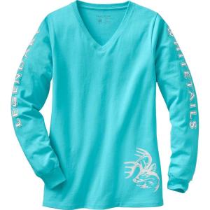 Legendary Whitetails Women’s Non-Typical Long Sleeve T-Shirt(Glacier)