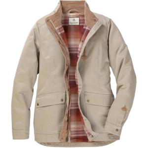 Legendary Whitetails Women’s Shirt Jacket Long Sleeve Flannel Lined(Twig)