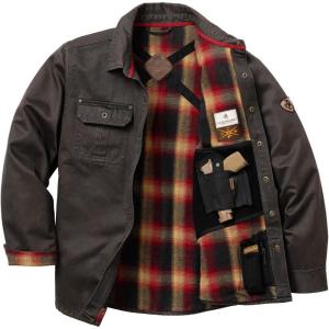 Legendary Whitetails mens Conceal and Carry Journeyman Shirt Jacket(Tarmac)