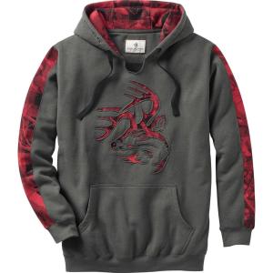 Legendary Whitetails mens Hoodie(Charcoal)