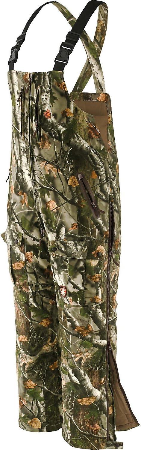 imageLegendary Whitetails Mens HuntGuard Reflextec Camo Hunting BibsBig Game Camo 360