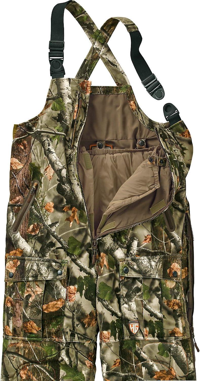 imageLegendary Whitetails Mens HuntGuard Reflextec Camo Hunting BibsBig Game Camo 360
