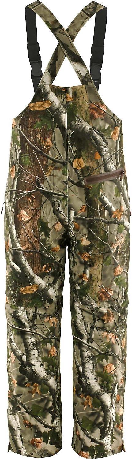 imageLegendary Whitetails Mens HuntGuard Reflextec Camo Hunting BibsBig Game Camo 360