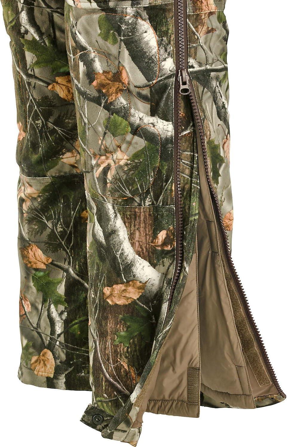 imageLegendary Whitetails Mens HuntGuard Reflextec Camo Hunting BibsBig Game Camo 360