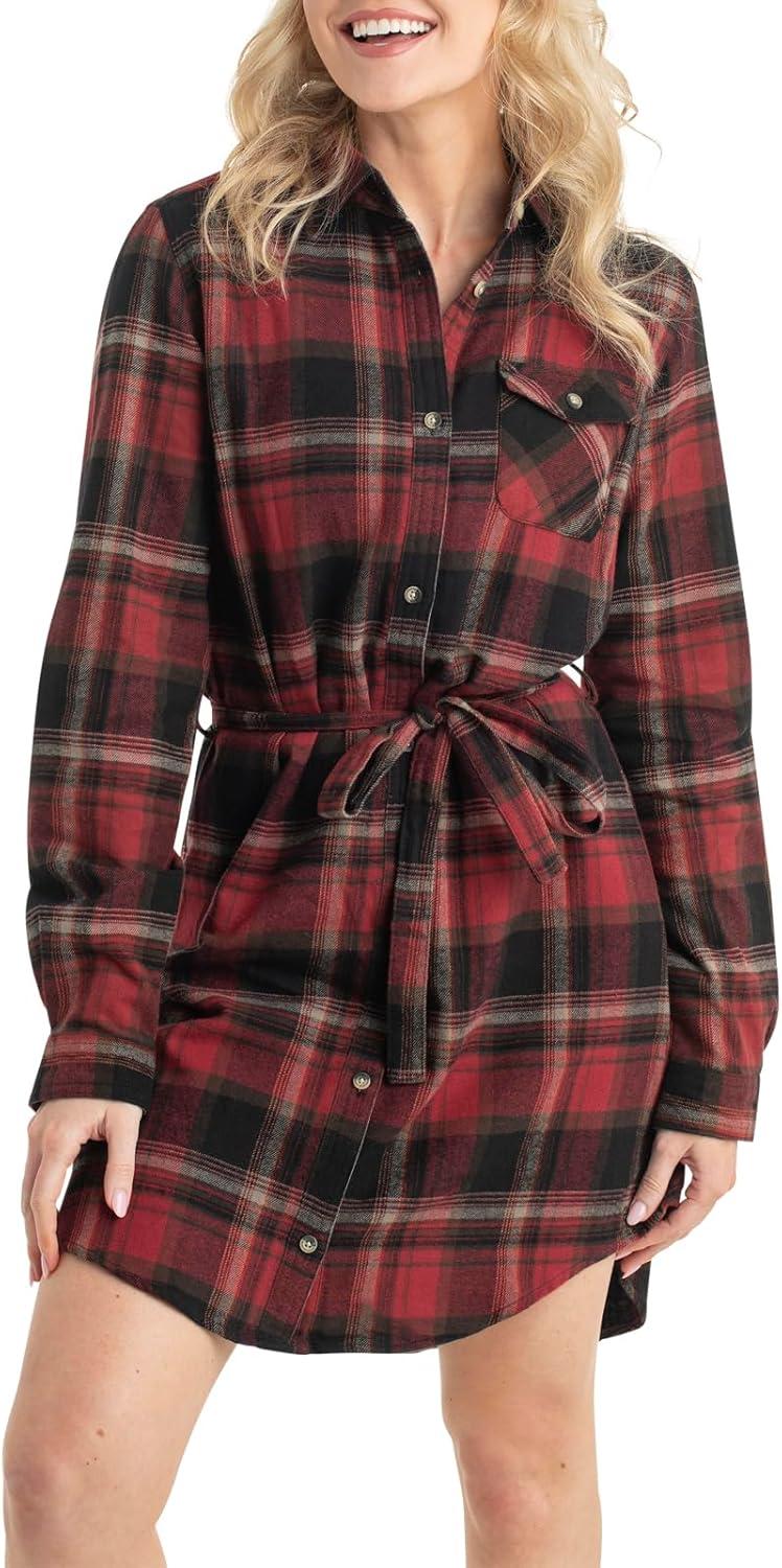 imageLegendary Whitetails womens Open Spaces DressForest Plaid