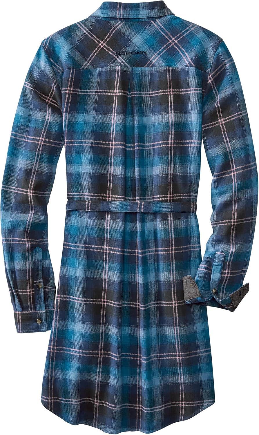 imageLegendary Whitetails womens Open Spaces DressPacific Navy Plaid