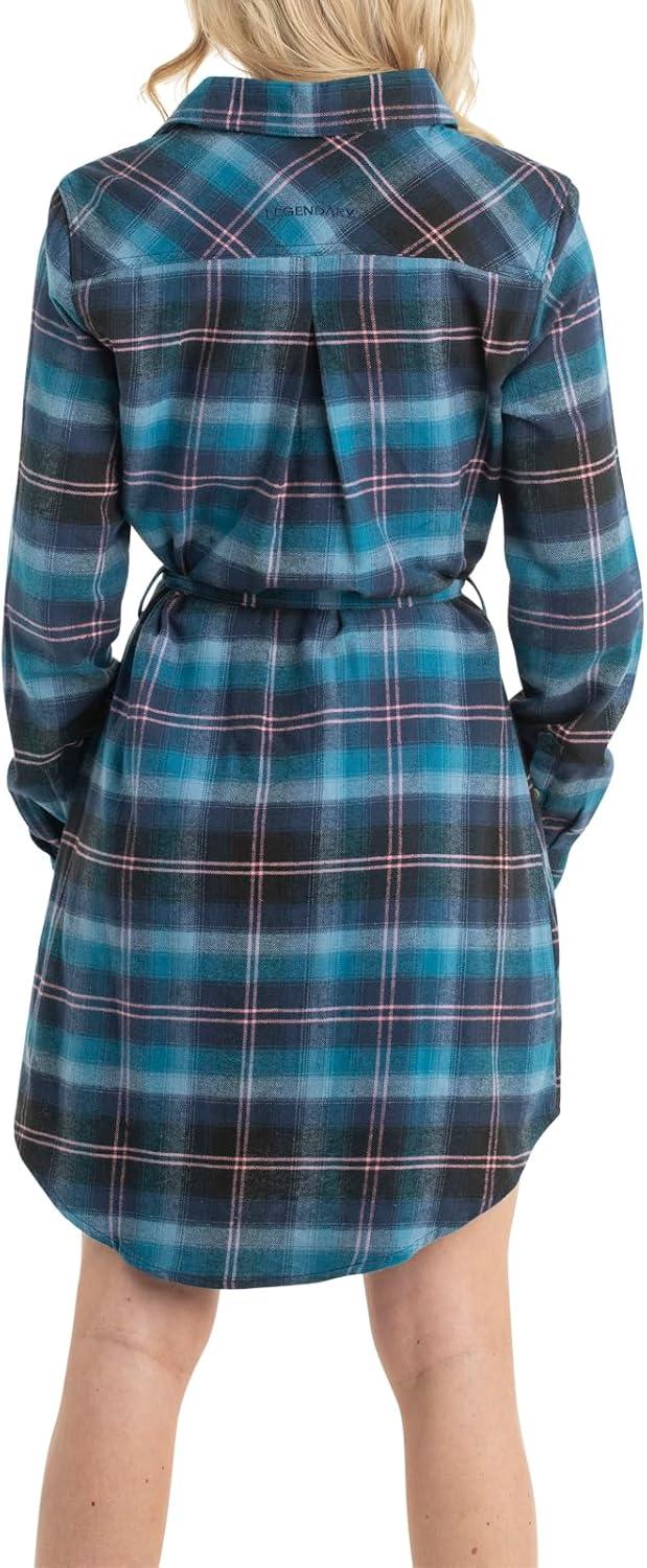 imageLegendary Whitetails womens Open Spaces DressPacific Navy Plaid