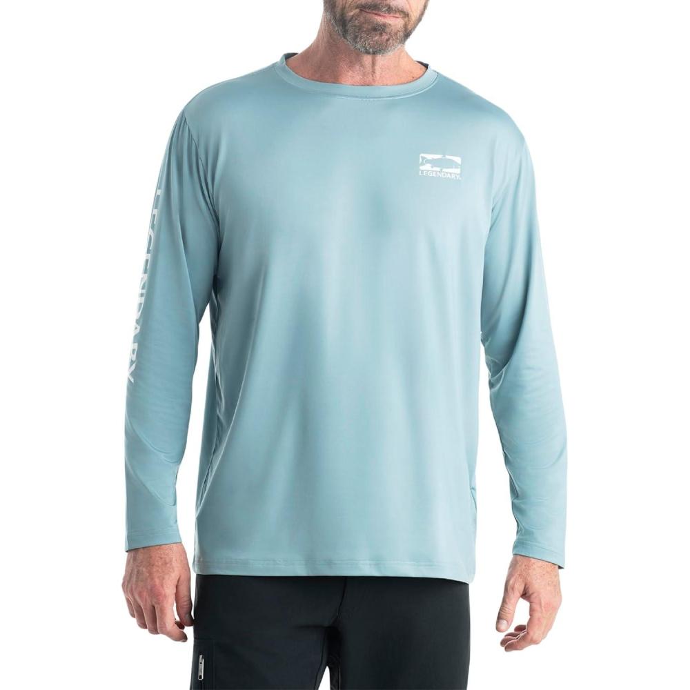 imageLegendary Whitetails Mens UPF 50 Uv Sun Protection Moisture Wicking Long Sleeve TShirtArona