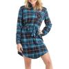 Pacific Navy Plaid