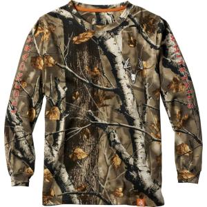 Legendary Whitetails Boys’ Kids Legendary Non-Typical Knit Long Sleeve T-Shirt(Big Game Field)