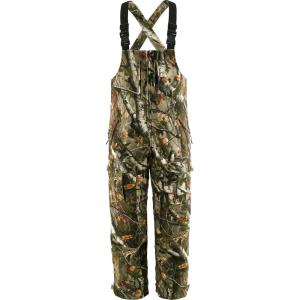 Legendary Whitetails Men’s HuntGuard Reflextec Camo Hunting Bibs(Big Game Camo 360)