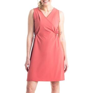 Legendary Whitetails Women’s Stretch Travel Casual Sleeveless Sundress(Mineral Red)