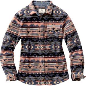 Legendary Whitetails Women’s Trail Guide Fleece Button Down Shirt(Catalina Sunrise)