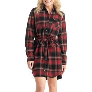 Legendary Whitetails womens Open Spaces Dress(Forest Plaid)