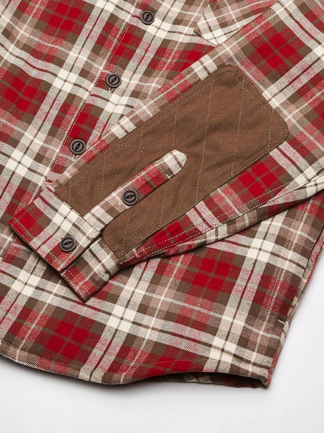 imageLegendary Whitetails mens Woodsman Heavyweight Quilted Shirt JacketWaterstone Plaid