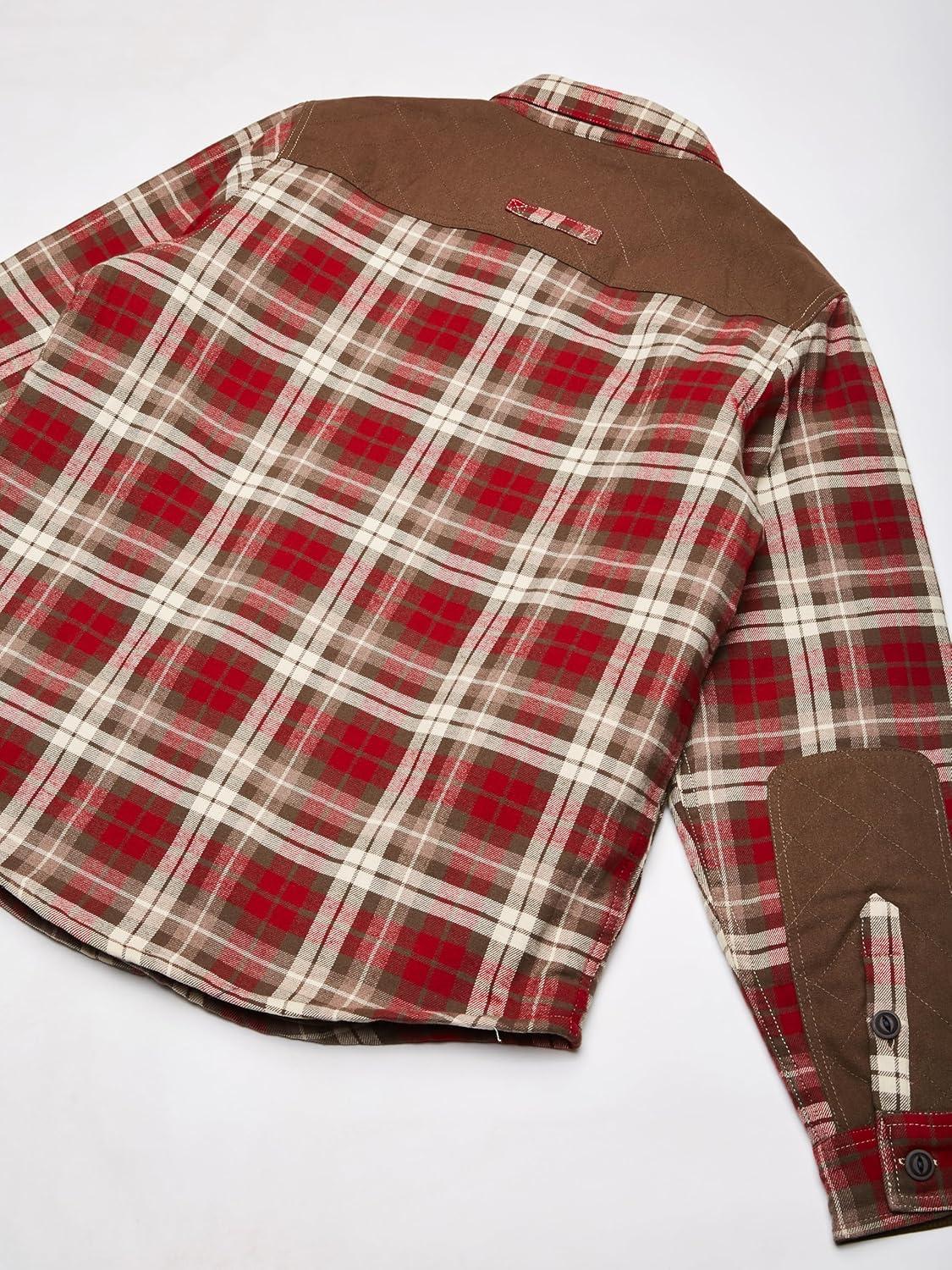 imageLegendary Whitetails mens Woodsman Heavyweight Quilted Shirt JacketWaterstone Plaid